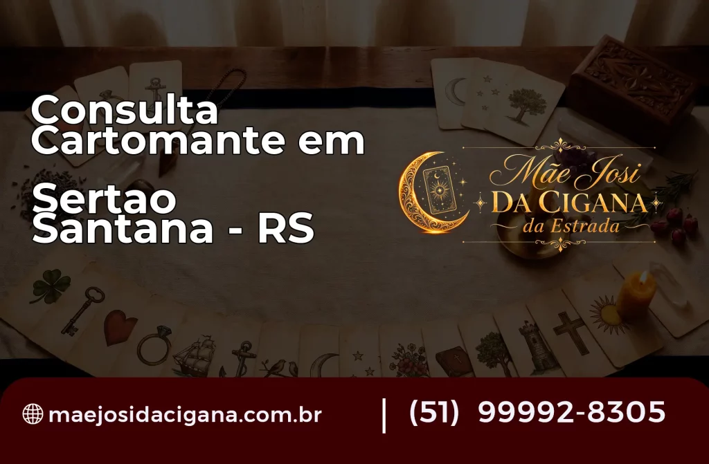 Consulta com Cartomante em Sertão Santana – RS