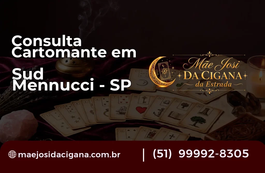 Consulta com Cartomante em Sud Mennucci – SP