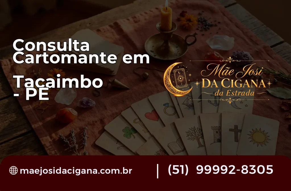 Consulta com Cartomante em Tacaimbó – PE