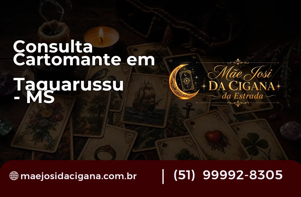Consulta com Cartomante em Taquarussu – MS