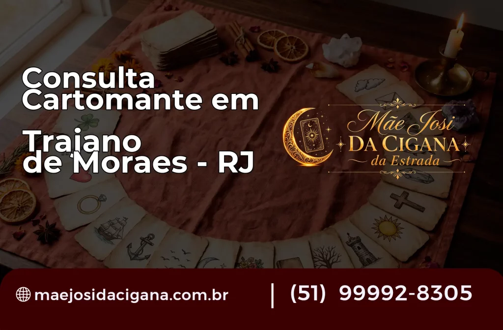 Consulta com Cartomante em Trajano de Moraes – RJ