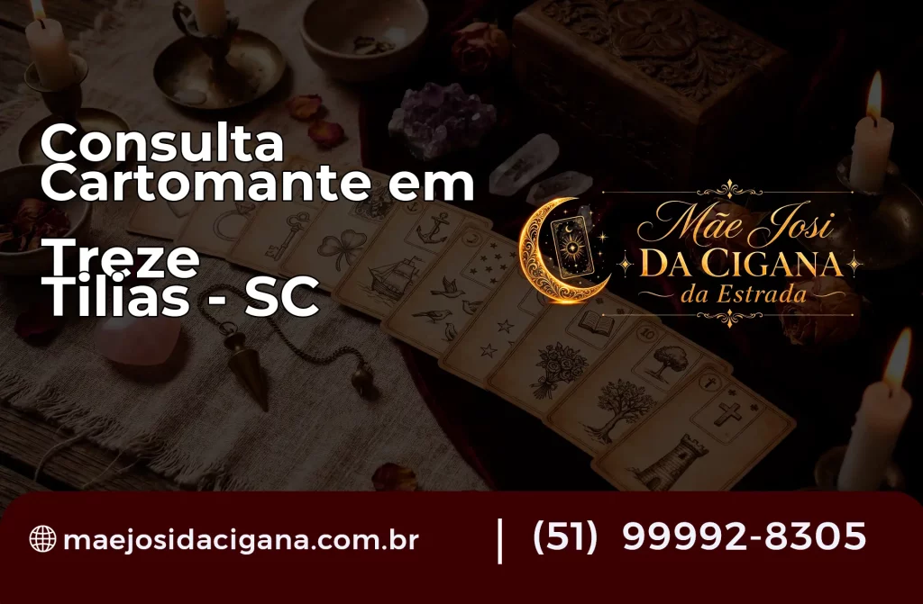 Consulta com Cartomante em Treze Tílias – SC