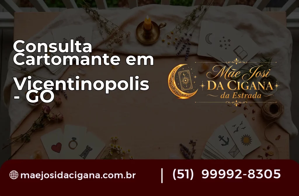 Consulta com Cartomante em Vicentinópolis – GO