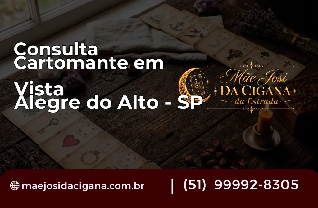 Consulta com Cartomante em Vista Alegre do Alto – SP