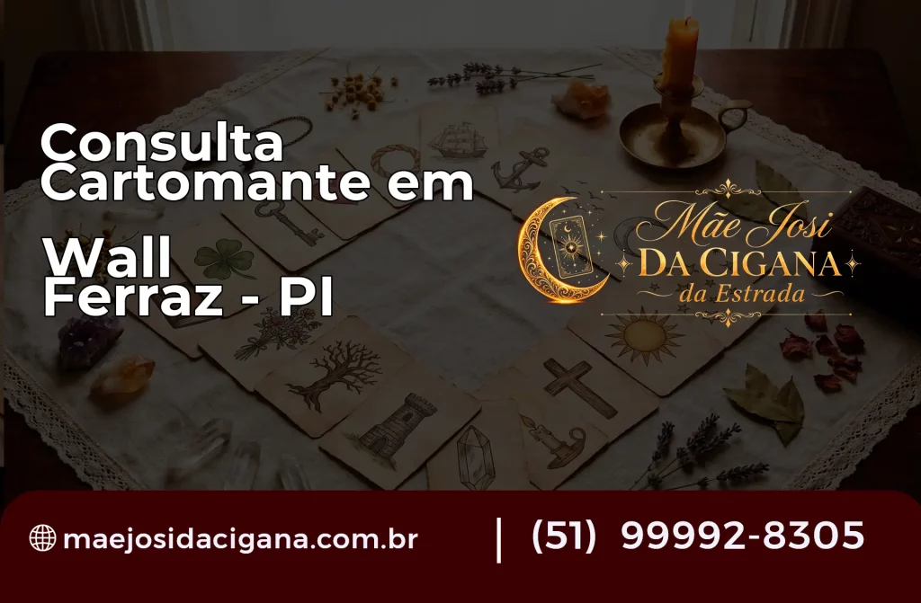Consulta com Cartomante em Wall Ferraz – PI